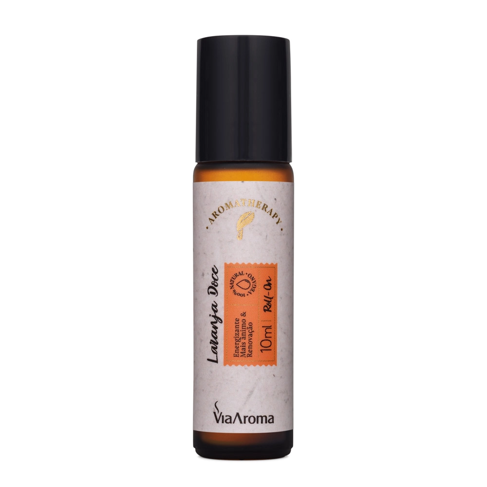 Roll-On Oleo Essencial Laranja Doce Via Aroma - 10ml Roll-On Oleo Essencial Laranja Doce Via Aroma - 10ml