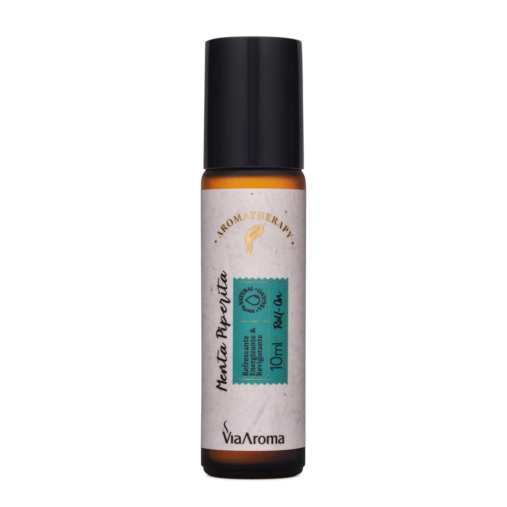 Roll-On Oleo Essencial Menta Piperita Via Aroma - 10ml