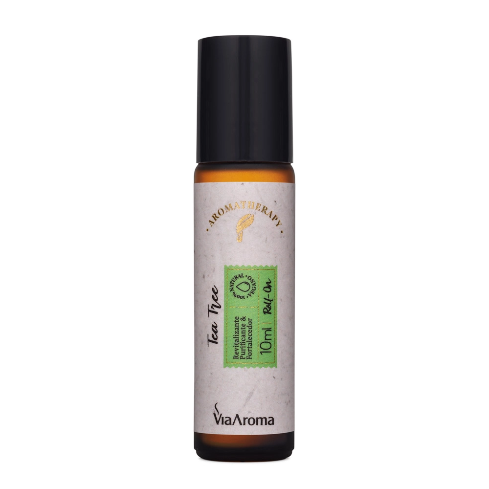 Roll-On Oleo Essencial Tea Tree Via Aroma - 10ml