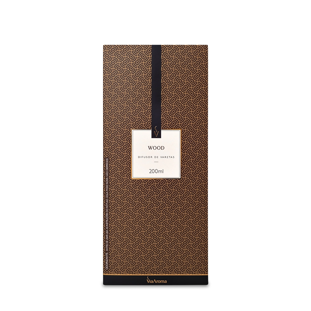 Difusor de Varetas Wood Via Aroma -  200ml