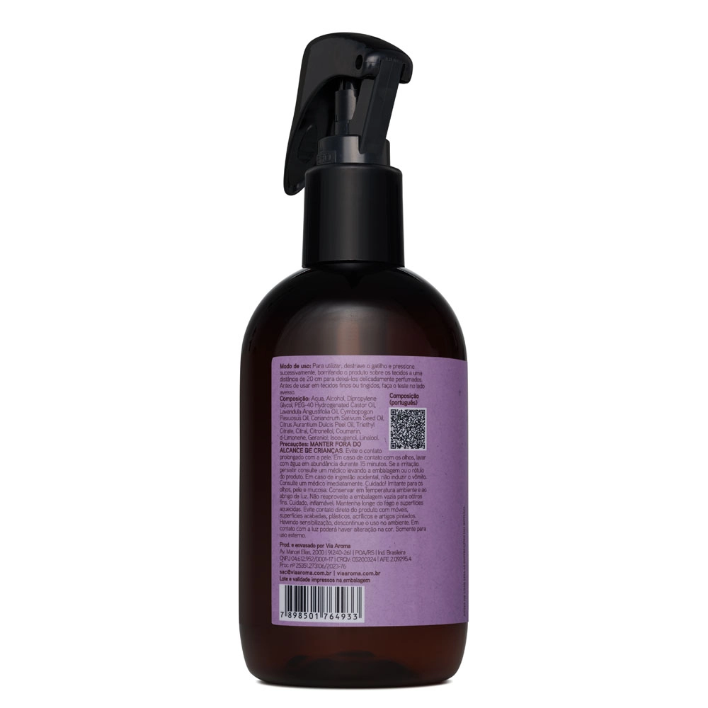 Ãgua Perfumada Bem-Estar Aromatherapy Via Aroma - 250ml