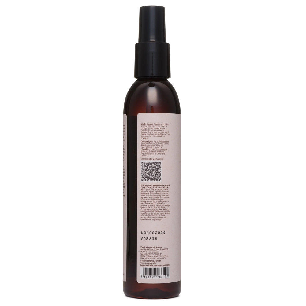 Água Termal com Óleo Essencial de Lavanda Via Aroma - 200ml
