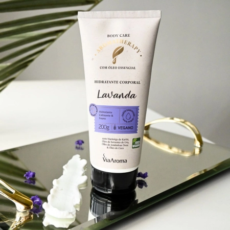 Hidratante Corporal Lavanda Aromatherapy Via Aroma - 200g