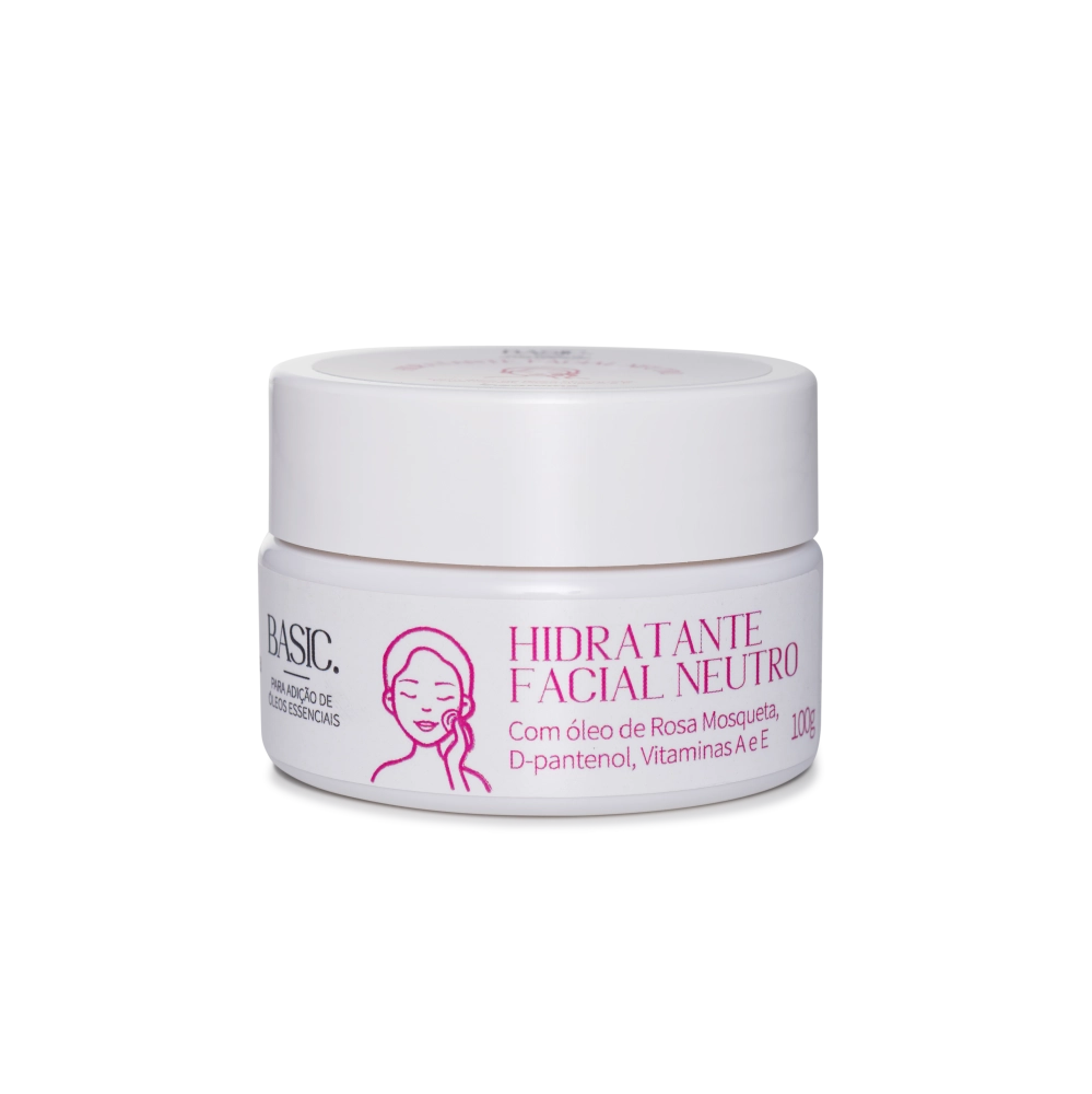 Hidratante Facial Neutro Linha Basic Via Aroma – 100g