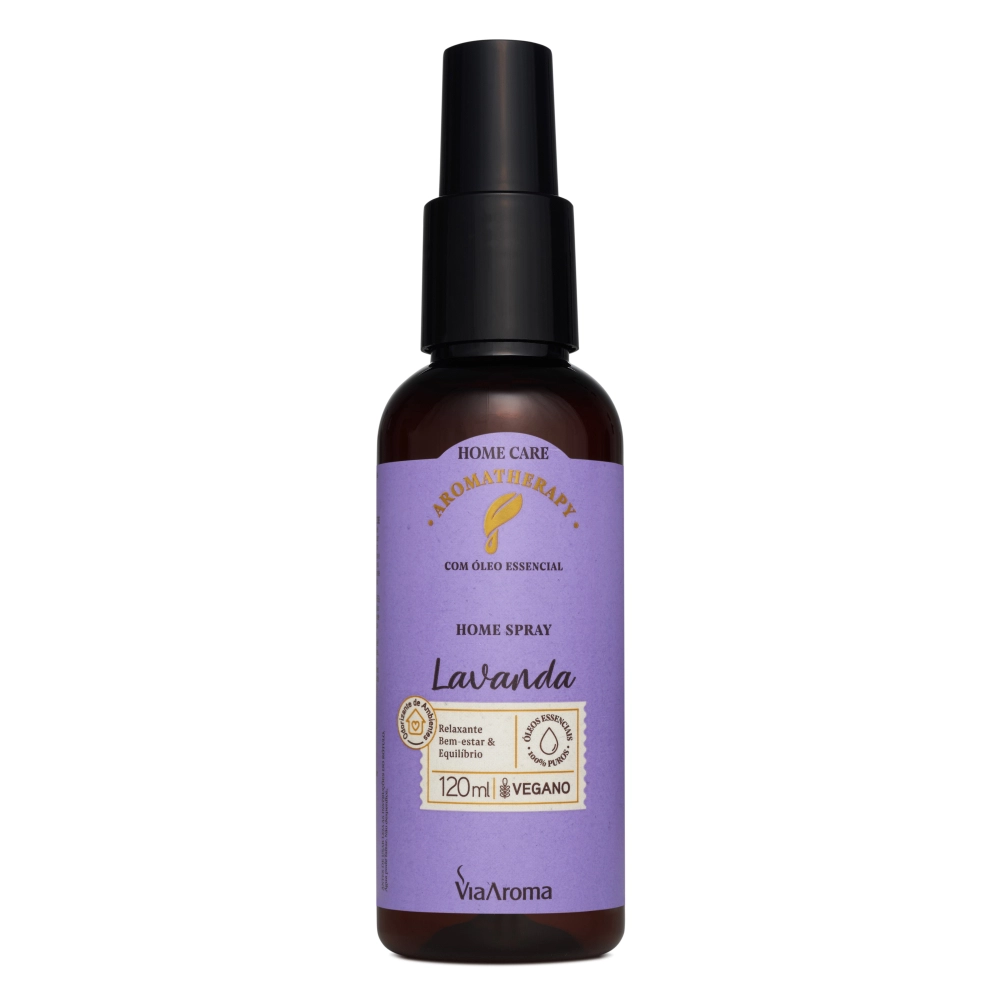 Home Spray Lavanda Aromatherapy Via Aroma - 120ml