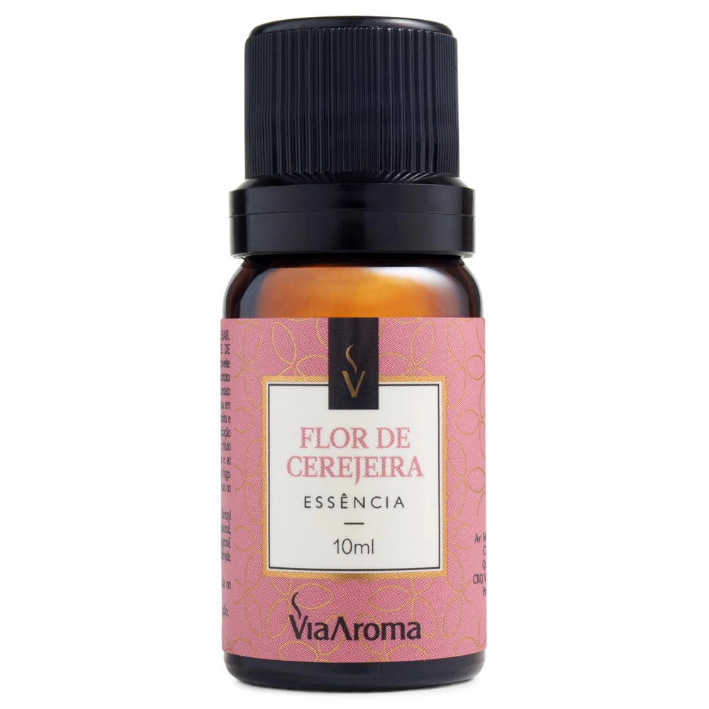 Kit Presente Aromatizador Elétrico Original mais 2 Essências Via Aroma - Flor de Cerejeira e Vanilla 