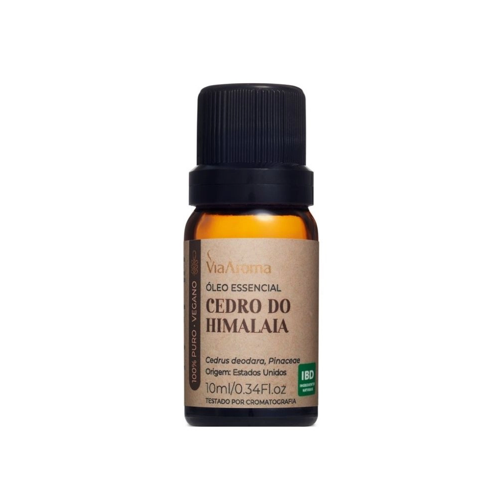 Óleo Essencial Cedro do Himalaia Via Aroma - 10 ml