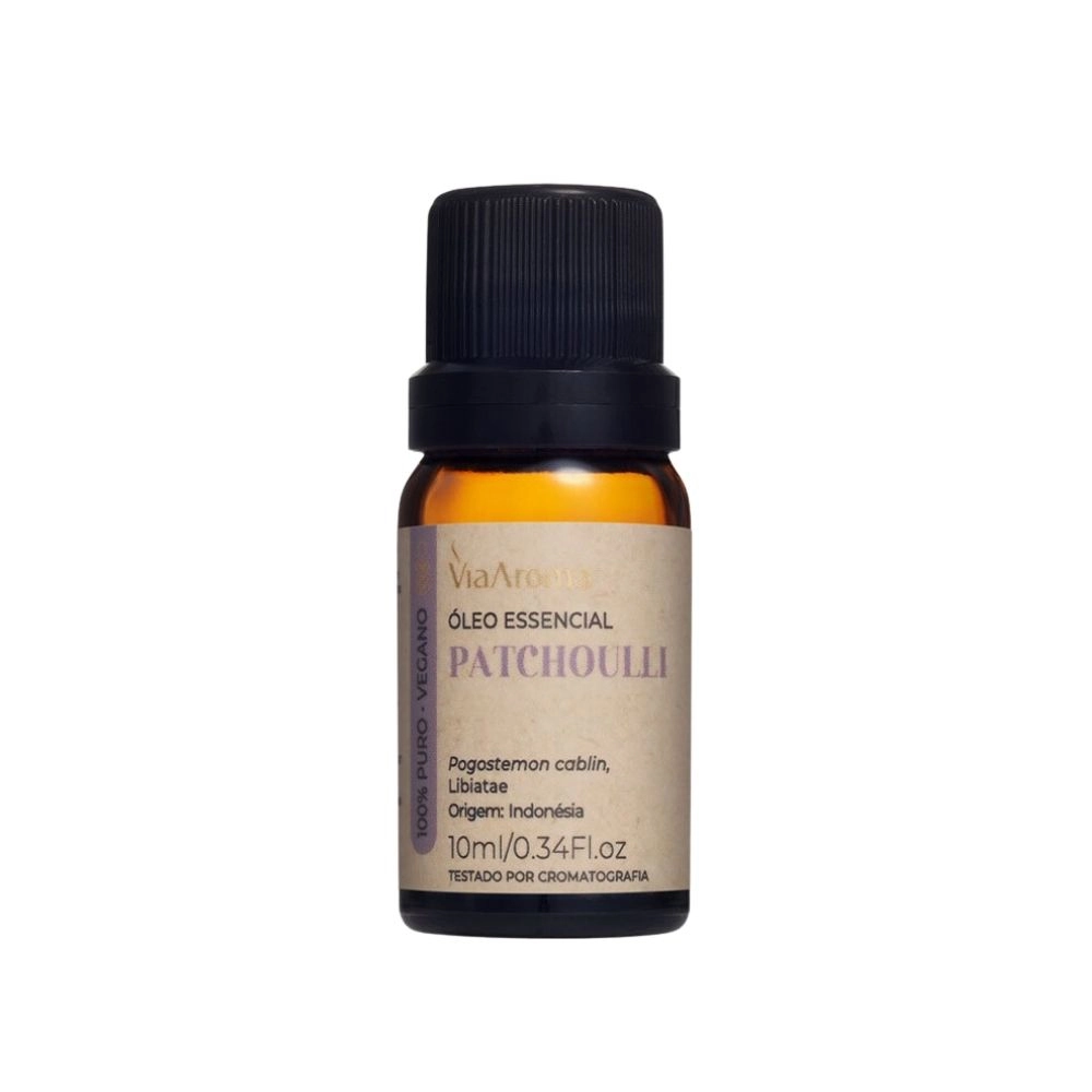 Óleo Essencial Patchoulli Via Aroma - 10ml