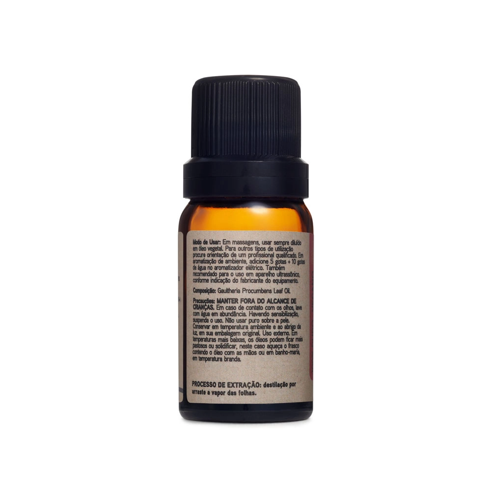 Ãleo Essencial Wintergreen Via Aroma - 10ml