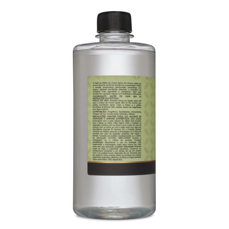 Refil para Home Spray Capim Limão Via Aroma - 500ml