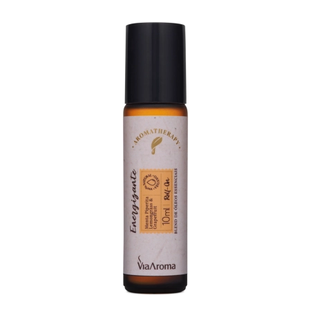 Roll-On Blend Ãleos Essenciais Energizante Via Aroma - 10ml