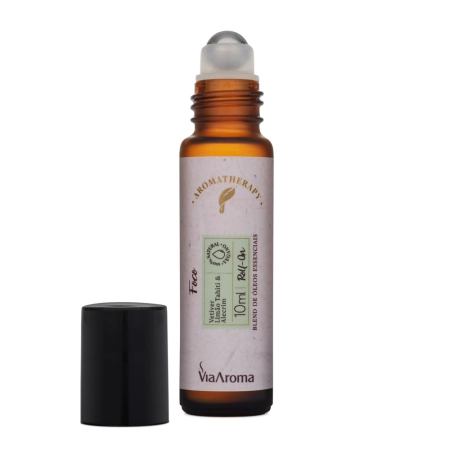 Roll-On Blend Óleos Essenciais Foco Via Aroma - 10ml