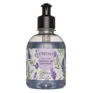 Sabonete Líquido Desodorante. Campos de Lavanda Caszulo - 250ml frente Produto Sabonete Líquido Desodorante. Campos de Lavanda Caszulo - 250ml frente