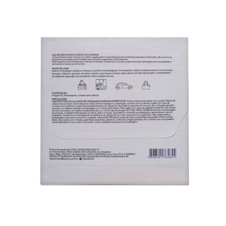 Sachê Perfumado Campos de Lavanda Caszulo - 20g