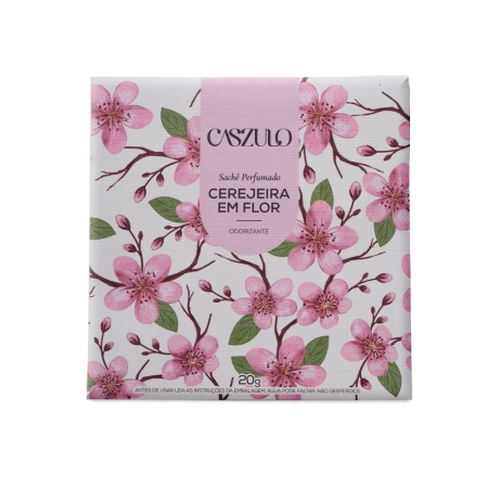 Sachê Perfumado Cerejeira em Flor Caszulo - 20g