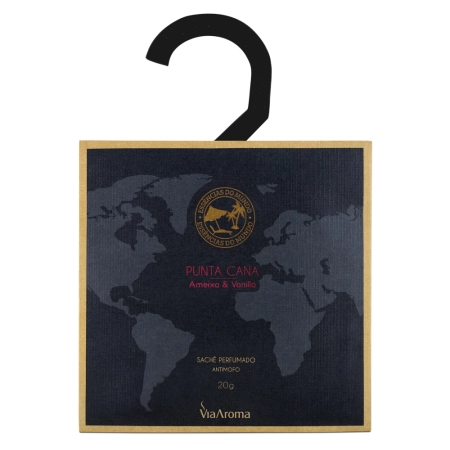 Sachê Perfumado Punta Cana Linha Mundo Via Aroma - 20g