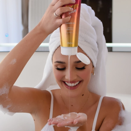 Shower Gel Desodorante Intense Love Via Aroma - 250ml