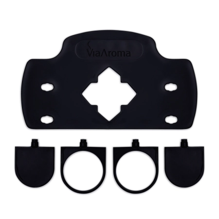 Suporte para Óleos Essenciais e Essências Black - Via Aroma