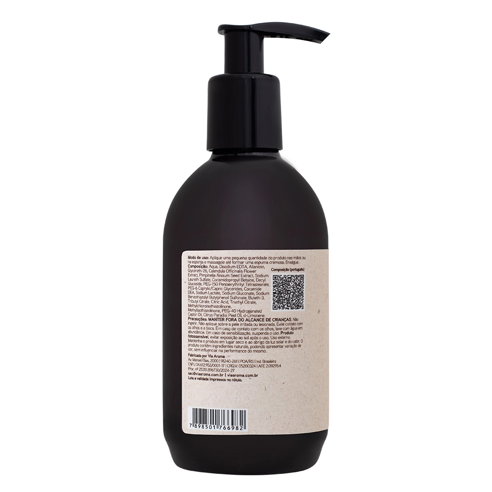Sabonete LÃquido Grapefruit Aromatherapy Via Aroma â 250ml Sabonete LÃquido Grapefruit Aromatherapy Via Aroma â 250ml