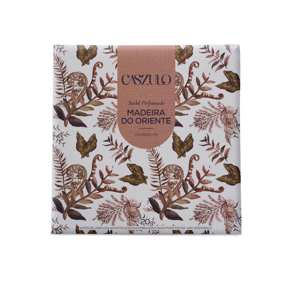 Sachê Perfumado Madeira do Oriente Caszulo - 20g Frente