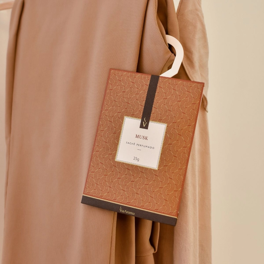  SachÃª Perfumado Musk Via Aroma - 25g Produzida