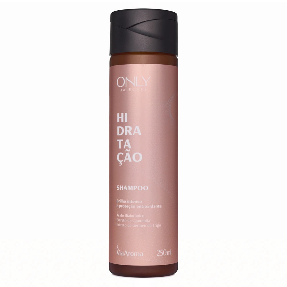 Shampoo HidrataÃ§Ã£o Only Haircare Via Aroma - 250ml Frente