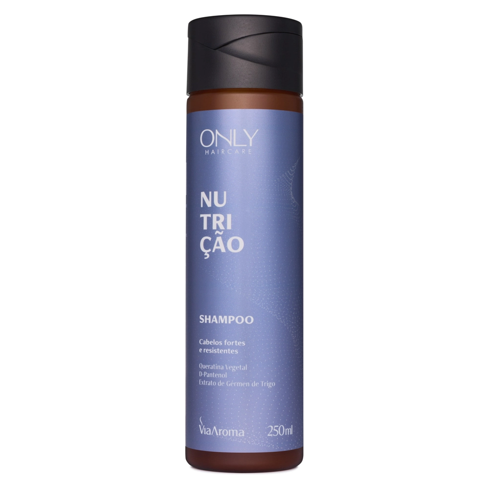Shampoo Nutrição Only Haircare Via Aroma - 250ml frente Shampoo Nutrição Only Haircare Via Aroma - 250ml frente
