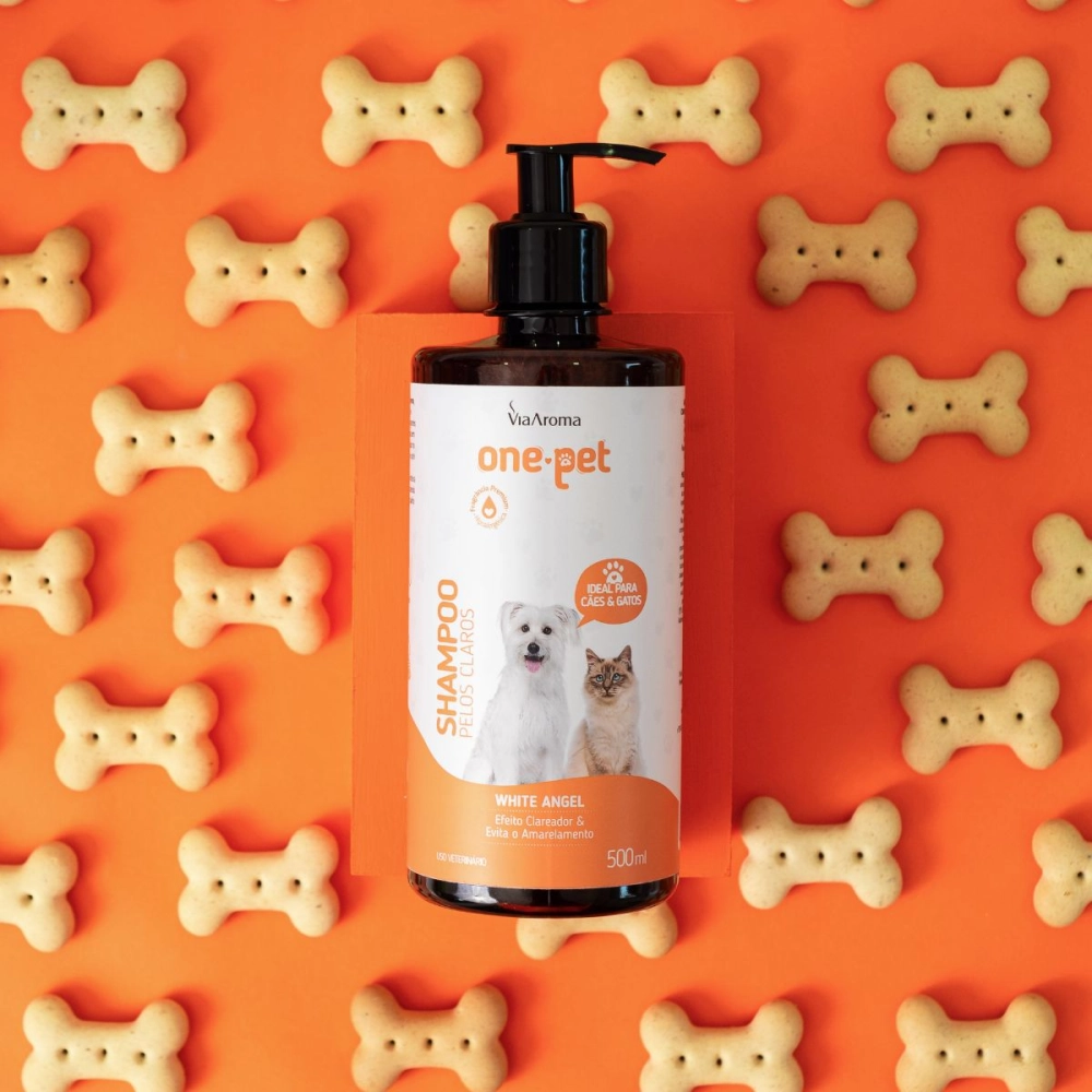 Shampoo One Pet Pelos Claros Via Aroma